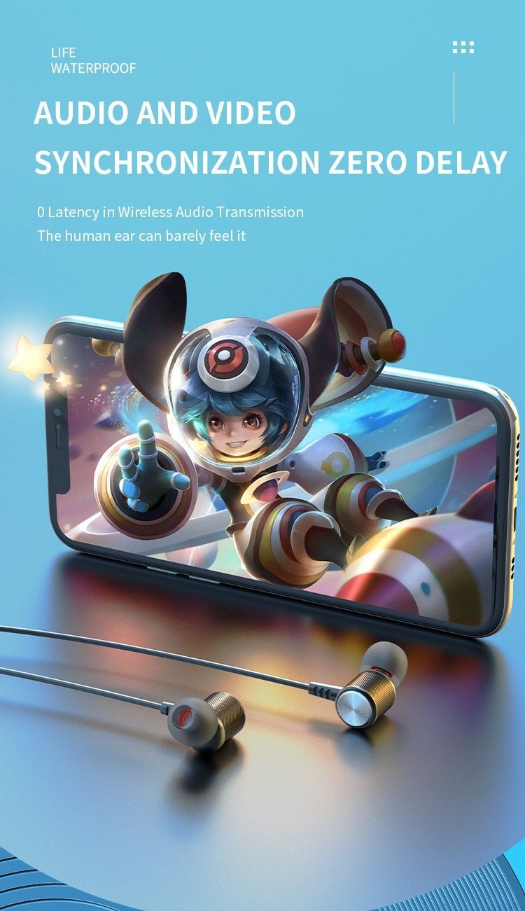 Neckband Bluetooth Superbass Headset