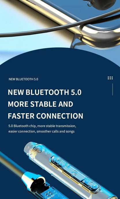 Neckband Bluetooth Superbass Headset